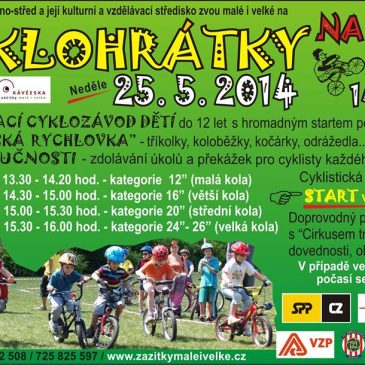 RC Rally Brno – Cyklohrátky na Kraví hoře – 25. 5. od 14:00 hod. vstup ZDARMA