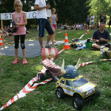 Jak se jezdilo RC rally tábor Brumov na téma Vikingové